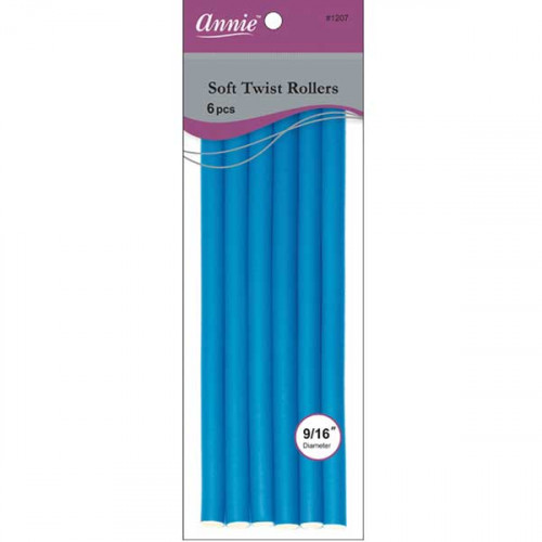 Annie Soft Twist Rollers 9/16" #1207